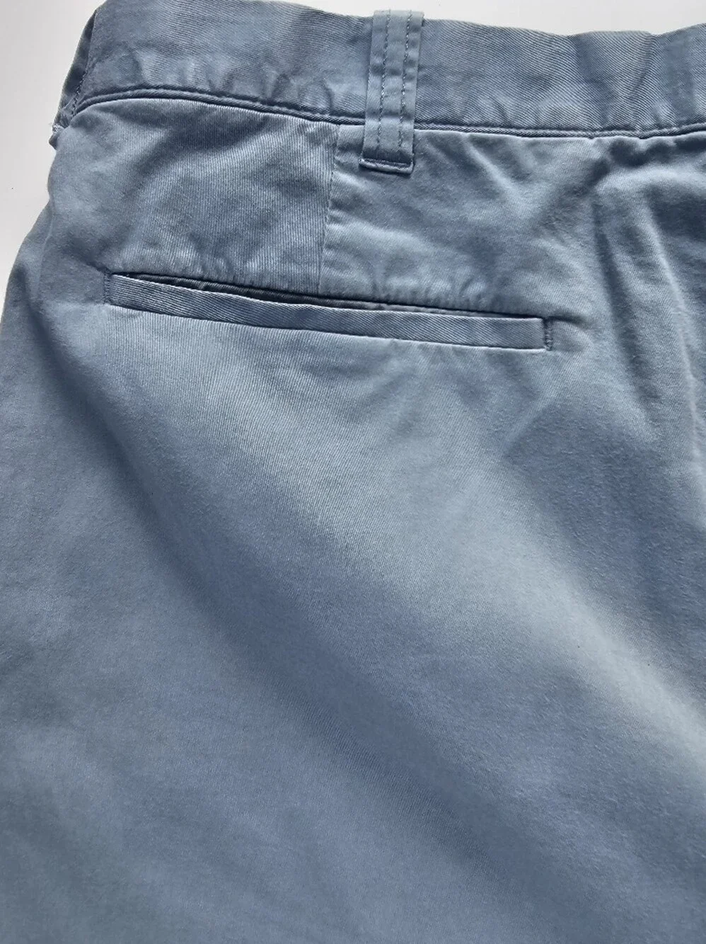2 For $25 J.Crew Men's Stretch Chino Shorts Size 34 Blue 9